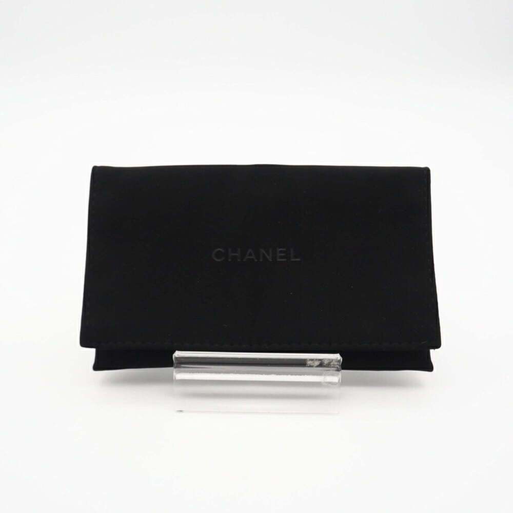 CHANEL Black Caviar Leather Logo Wallet - Picture 12 of 12